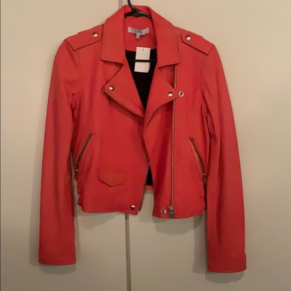 IRO Ashville Distressed Leather Jacket EUC - Picture 2 of 16